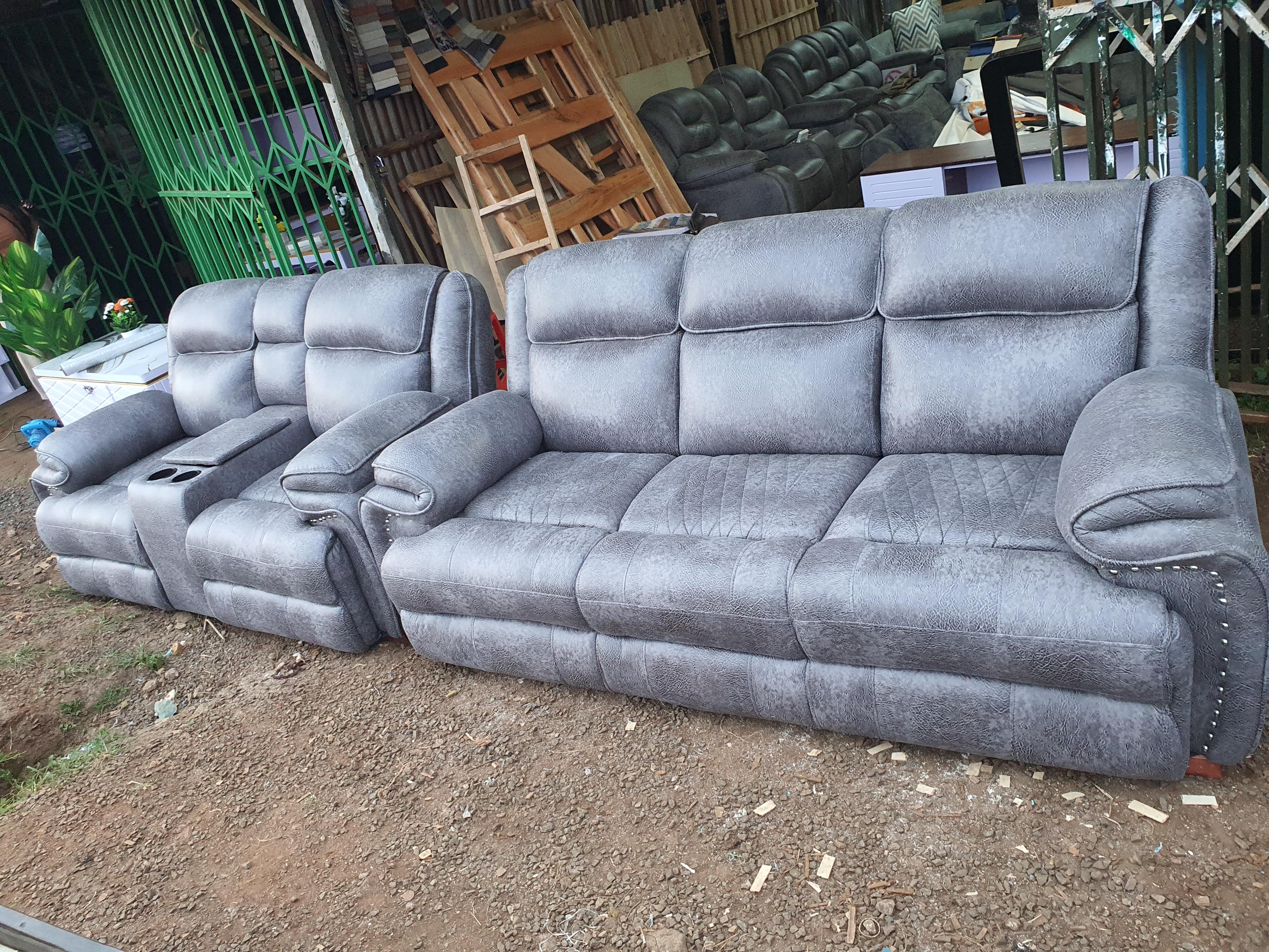 Fiber made semirecliner